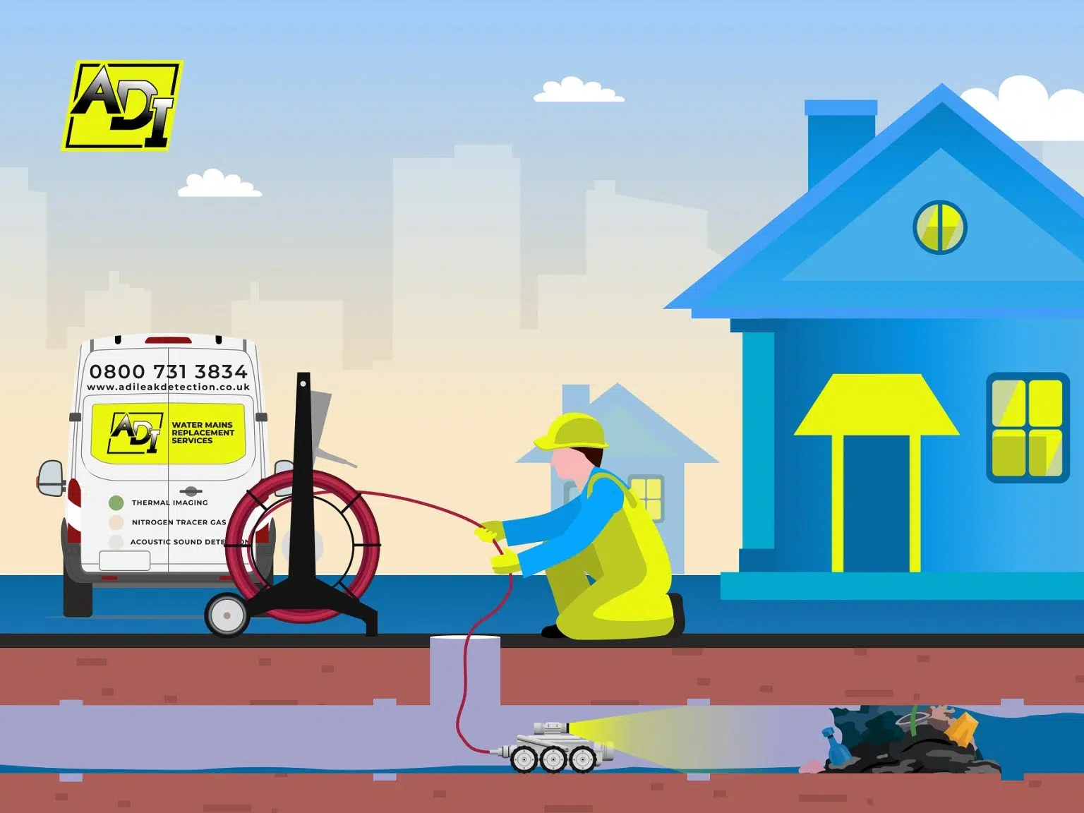 Drainage CCTV Surveys & Investigations Cornwall
